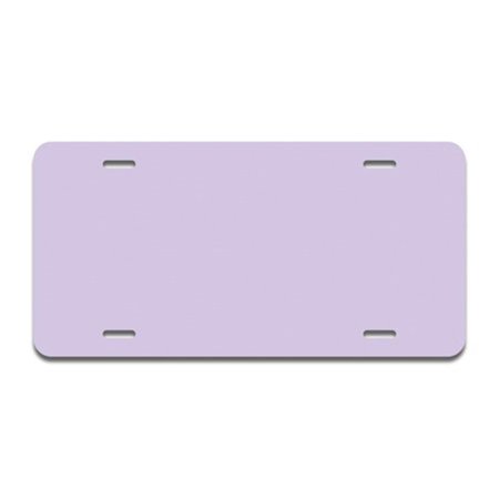 AMISTAD Aluminum License Plate - Solid Lilac AM2679608